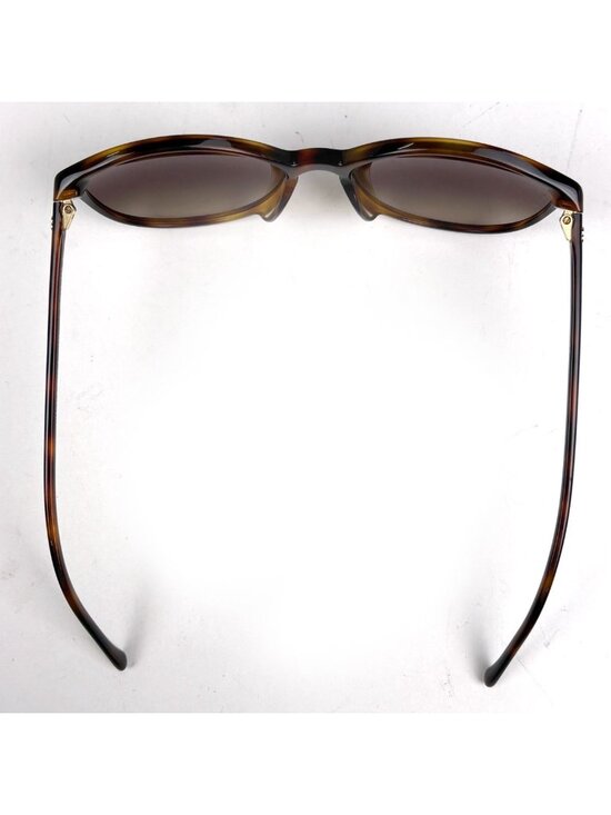 Chanel CC Logo Sunglasses Gradient Eyewear Demi Pattern Acetate Brown main image 4